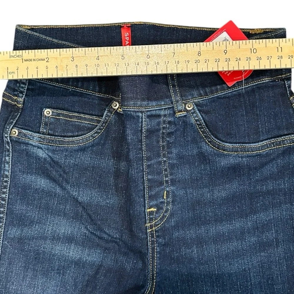 NWT SPANX Ankle Skinny Jeans Midnight Blue XS - Picture 4 of 5